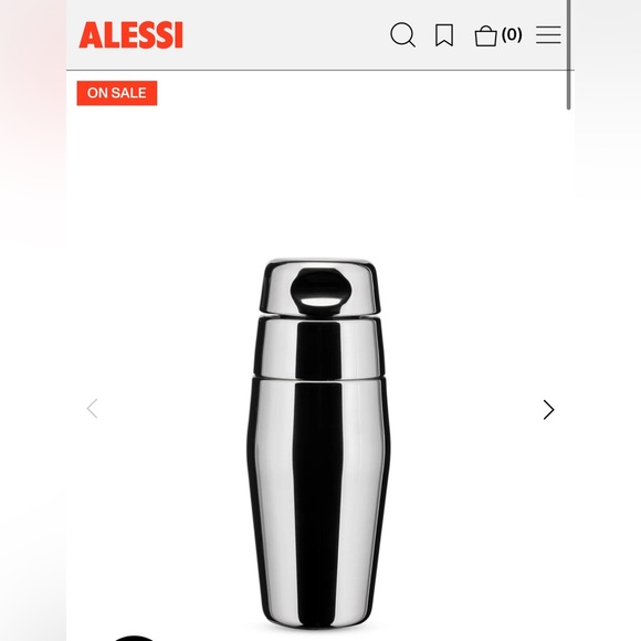 Alessi 870 Cocktail Shaker - Picture 1 of 5